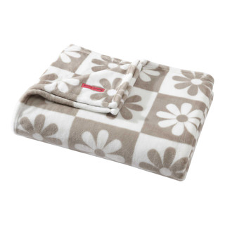 Thumbnail 4: Betsey Johnson Betsey Johnson Daisy Check Fleece  Blanket 