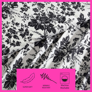 Thumbnail 14: Betsey Johnson Betsey Johnson Toile Duvet Cover Set 