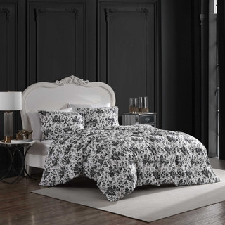 Thumbnail 4: Betsey Johnson Betsey Johnson Toile Duvet Cover Set 