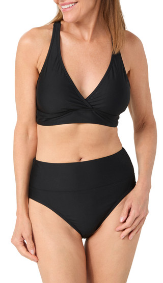 Thumbnail 5: N BY NEXT N By Next Womens Solid High Waist Swim Bottoms 