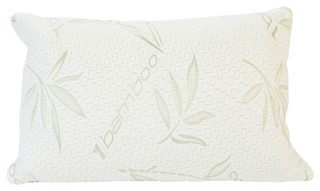 Thumbnail 2: OLIVIA GRAY Memory Foam Bamboo Standard Pillow 