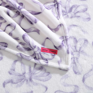 Thumbnail 14: Betsey Johnson Betsey Johnson Ballet Bows Reversible Throw 