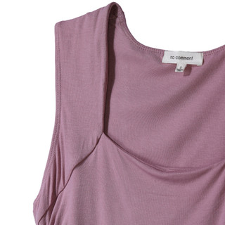 Thumbnail 4: No Comment No Comment Juniors Square Neck Solid Tank Top 