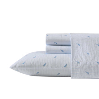 Thumbnail 3: Nautica Nautica T200 Washed Percale Sheet Set 