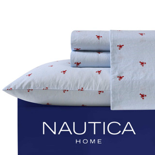 Thumbnail 6: Nautica Nautica T200 Washed Percale Sheet Set 