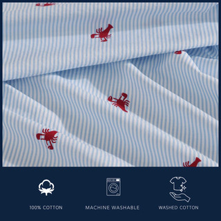 Thumbnail 32: Nautica Nautica T200 Washed Percale Sheet Set 