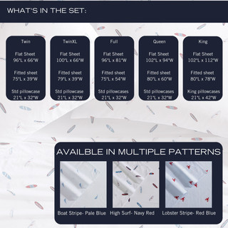 Thumbnail 24: Nautica Nautica T200 Washed Percale Sheet Set 