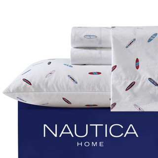 Thumbnail 6: Nautica Nautica T200 Washed Percale Sheet Set 