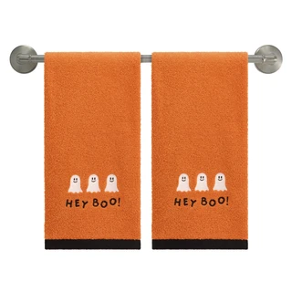 Thumbnail 1: AVANTI Avanti Hey Boo Halloween Hand Towels Set of 2 