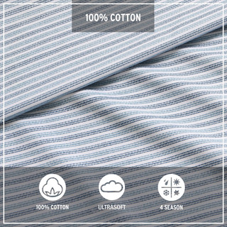 Thumbnail 27: Eddie Bauer Eddie Bauer Ticking Stripe Sheet Set 