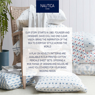 Thumbnail 21: Nautica Nautica T200 Solid Sheet Set 