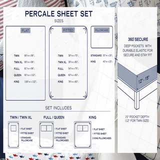 Thumbnail 27: Nautica Nautica T200 Solid Sheet Set 