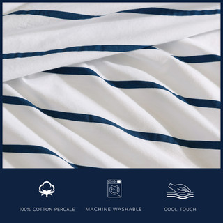 Thumbnail 21: Nautica Nautica Brenton Stripe Sheet Set 