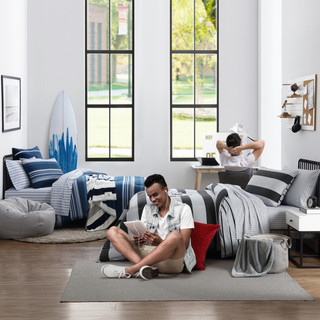 Thumbnail 7: Nautica Nautica Coleridge Stripe Sheet Set 