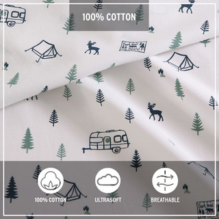 Thumbnail 45: Eddie Bauer Eddie Bauer Campout Sheet Set 