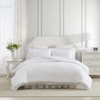 Thumbnail 5: Laura Ashley Laura Ashley Eyelet Ruffle Comforter & Sham Set 