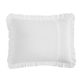 Thumbnail 45: Laura Ashley Laura Ashley Eyelet Ruffle Comforter & Sham Set 