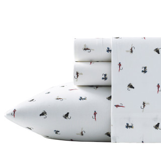 Thumbnail 6: Eddie Bauer Eddie Bauer Novelty Fishing Flies Sheet Set 
