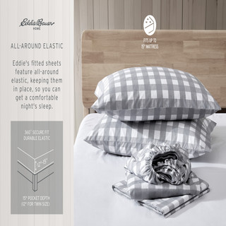 Thumbnail 28: Eddie Bauer Eddie Bauer Novelty Fishing Flies Sheet Set 