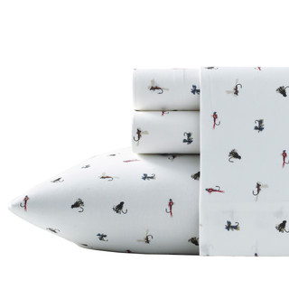 Thumbnail 4: Eddie Bauer Eddie Bauer Novelty Fishing Flies Sheet Set 