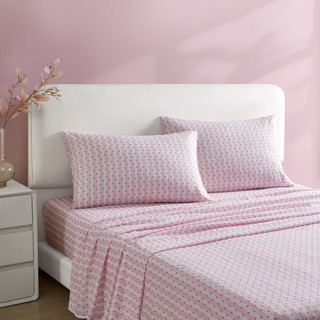 Thumbnail 1: Betsey Johnson Betsey Johnson Wonderland Stripe Sheet Set 