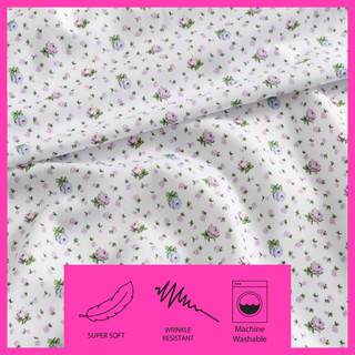 Thumbnail 27: Betsey Johnson Betsey Johnson Pretty Floral Ditsy Sheet Set 