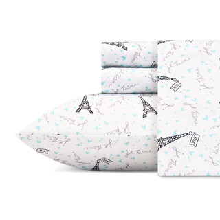 Thumbnail 2: Betsey Johnson Betsey Johnson Je Taime Paris Sheet Set 