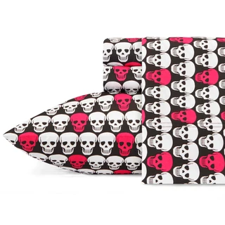 Thumbnail 2: Betsey Johnson Betsey Johnson Skulls Sheet Set 