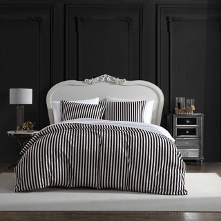 Thumbnail 2: Betsey Johnson Betsey Johnson Wonderland Stripe Duvet Cover Set 