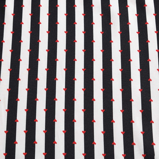 Thumbnail 8: Betsey Johnson Betsey Johnson Wonderland Stripe Duvet Cover Set 
