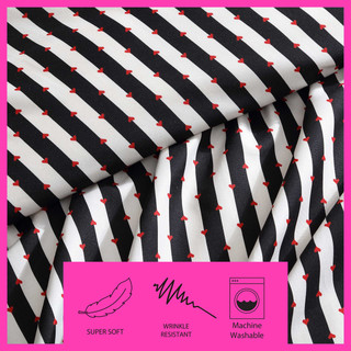 Thumbnail 14: Betsey Johnson Betsey Johnson Wonderland Stripe Duvet Cover Set 