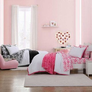Thumbnail 4: Betsey Johnson Betsey Johnson Signature Hotel Solid Comforter Sham Set 