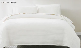 Thumbnail 4: LUSH Lush Decor Dot N Dash 3-Piece Coverlet Set 