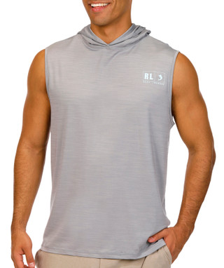 Thumbnail 1: REEL LEGENDS Reel Legends Men's Sleeveless Seaside Reel Chill Tank Hoodie 