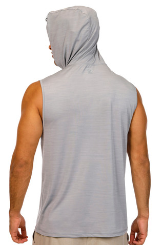 Thumbnail 4: REEL LEGENDS Reel Legends Men's Sleeveless Seaside Reel Chill Tank Hoodie 
