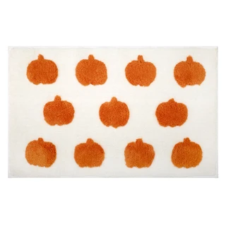 Thumbnail 2: AVANTI Avanti Allover Pumpkins Halloween Bath Rug 