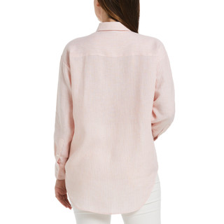 Thumbnail 2: Rafaella Rafaella Petite Easy Linen Long Sleeve Button-Down Shirt 