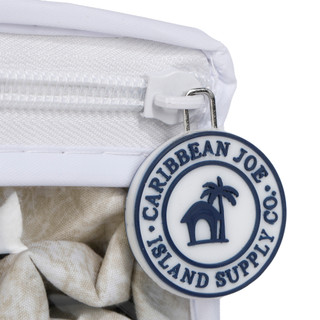 Thumbnail 4: Caribbean Joe Caribbean Joe 6 Pc Queen Cooling Shell Medallion Sheet Set 