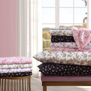 Thumbnail 5: Betsey Johnson Betsey Johnson Ballet Bows Twin Sheet Set 