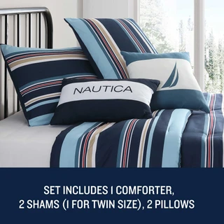 Thumbnail 36: Nautica Nautica Colton 4 Pc. Comforter & Sham Set 