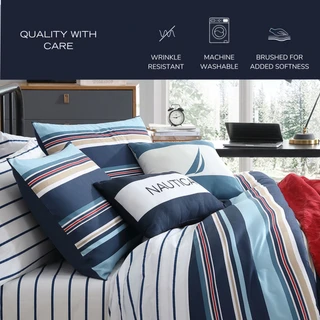 Thumbnail 28: Nautica Nautica Colton 4 Pc. Comforter & Sham Set 