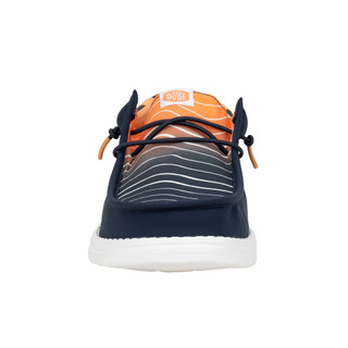 Thumbnail 8: Hey Dude Hey Dude Mens Wally Surf Waves Canvas Shoes 