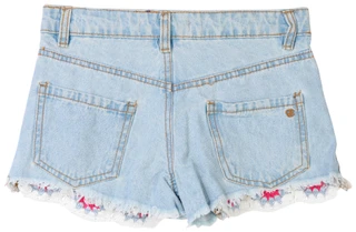 Thumbnail 6: Jessica Simpson Jessica Simpson Big Girls Crochet Accent Denim Shorts 