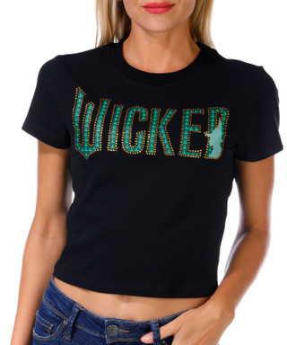 Thumbnail 1: WICKED Wicked Juniors Embellished Wicked Baby Tee 