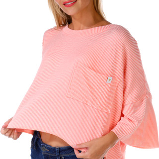 Thumbnail 2: SIMPLY SOUTHERN Simply Southern Juniors Ribbed Pocket Tee Top 