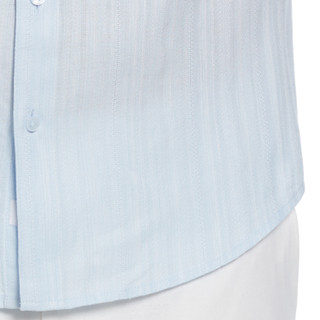 Thumbnail 4: Cubavera Cubavera Men's Linen Blend Dobby Short Sleeve Buttoned Shirt 