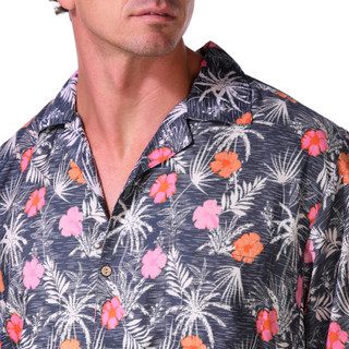 Thumbnail 4: In Gear In Gear Men's Short Sleeve Aloha Button Down Shirt 