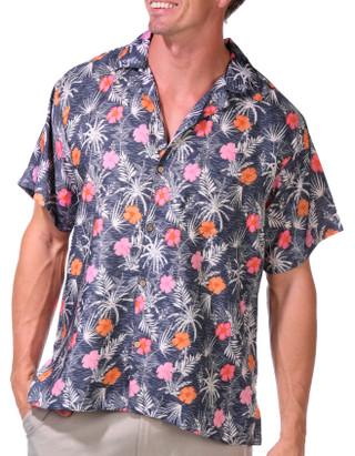 Thumbnail 1: In Gear In Gear Men's Short Sleeve Aloha Button Down Shirt 