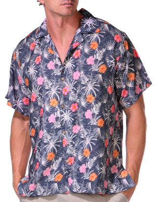 Thumbnail 8: In Gear In Gear Men's Short Sleeve Aloha Button Down Shirt 