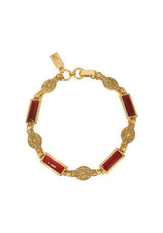 Thumbnail 1: 1928 Jewelry 1928 Jewelry Gold Tone Color Enamel Bracelet 